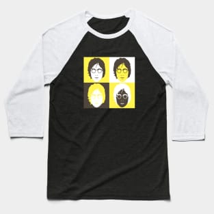 John Lennon Pop Art Minimalist Baseball T-Shirt